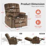 MCombo Dual Motor Lift Recliner Chair with Heat