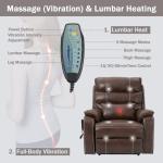 Power Lift Recliner Chair with Massage & Heat