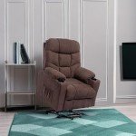 Heated Power Lift Massage Recliner for Seniors