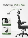 Ergonomic High Back Lift Chair with Lumbar Support