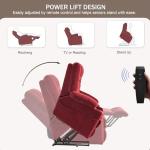 Power Lift Recliner Chair with Massage & Heat