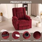 Power Lift Recliner Chair with Massage & Heat