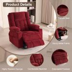 Power Lift Recliner Chair with Massage & Heat