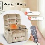 MCombo Dual Motor Lift Recliner Chair with Massage