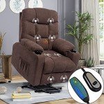 Heated Power Lift Massage Recliner for Seniors