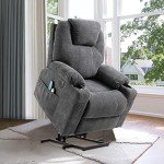VIVIJASON Electric Lift Recliner Chair with Massage