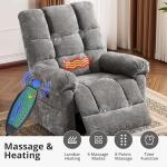 Oversized Power Lift Recliner with Massage & Heat