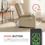 MCombo Dual Motor Lift Recliner Chair with Massage