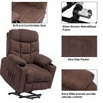 Heated Power Lift Massage Recliner for Seniors