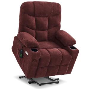 MCombo Power Lift Recliner Chair with Extended Footrest