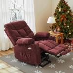 MCombo Power Lift Recliner Chair with Extended Footrest