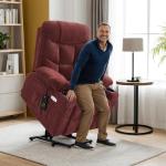 MCombo Power Lift Recliner Chair with Extended Footrest