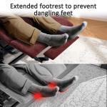 MCombo Power Lift Recliner Chair with Extended Footrest