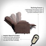 Heated Power Lift Massage Recliner for Seniors