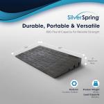 Silver Spring 3" Rubber Threshold Ramp for Mobility