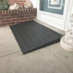 Silver Spring 3" Rubber Threshold Ramp for Mobility