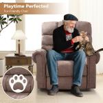 Large Power Lift Recliner with Massage and Heat