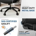 Big and Tall Ergonomic Desk Chair - 500 lbs Capacity