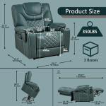 Comfort Lift Recliner for Seniors with Massage & Heat