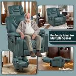 Comfort Lift Recliner for Seniors with Massage & Heat
