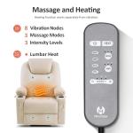 MCombo Large Dual Motor Power Lift Recliner Sofa