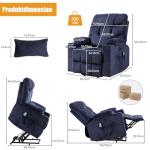Consofa Power Lift Recliner with Heat & Massage