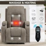 Power Lift Recliner Chair with Heat and Massage
