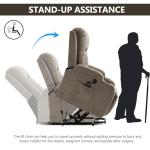 Power Lift Recliner Chair with Heat and Massage