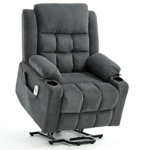 Oversized Power Lift Chair with Heat & Massage