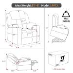 Oversized Power Lift Chair with Heat & Massage