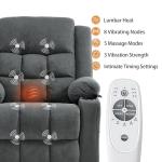 Oversized Power Lift Chair with Heat & Massage