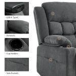 Oversized Power Lift Chair with Heat & Massage