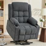 Oversized Power Lift Chair with Heat & Massage