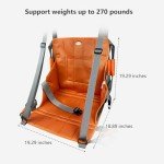 KOEYNUE Comfortable Lift Chair Transfer Sling - Orange