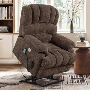 Cozyman Dual Motor Lift Recliner Chair with Massage