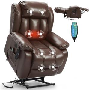 Power Lift Recliner Chair with Massage & Heat