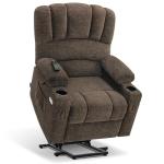 MCombo Power Lift Recliner Sofa with Massage & Heat
