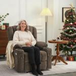 MCombo Power Lift Recliner Sofa with Massage & Heat