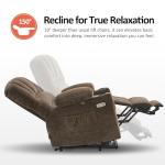 MCombo Power Lift Recliner Sofa with Massage & Heat