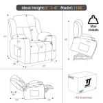Lift Recliner Chair with Massage & Heat Features