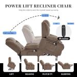 Lift Recliner Chair with Massage & Heat Features
