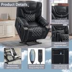 Power Lift Chair with Massage and Heat Functions