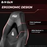 Ergonomic Gaming Desk Chair with Lumbar Support