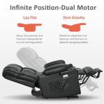 MCombo Dual Motor Lift Recliner with Massage & Heat