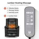 MCombo Dual Motor Lift Recliner with Massage & Heat