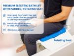 Premium Electric Bath Lift with Rotating Seat