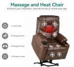 YITAHOME Electric Recliner Chair with Massage & Heat