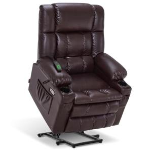 MCombo Dual Motor Lift Recliner with Massage & Heat