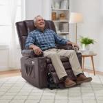 MCombo Dual Motor Lift Recliner with Massage & Heat