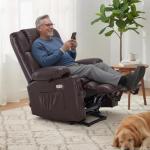 MCombo Dual Motor Lift Recliner with Massage & Heat